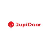 Jupidoor logo brighter red